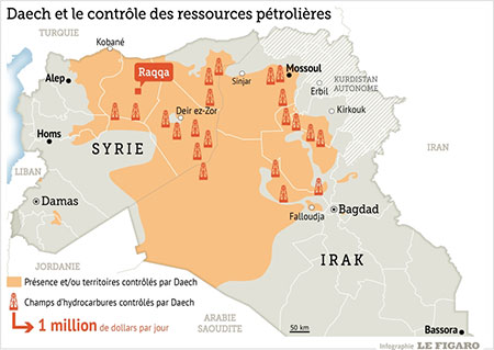 «Daech» revendique un budget de 2 milliards de dollars