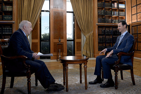 Assad: La Syrie tenue informée des frappes de la coalition