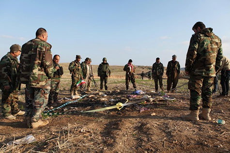 Les restes des corps de 25 Yazidis découverts dans un charnier en Irak