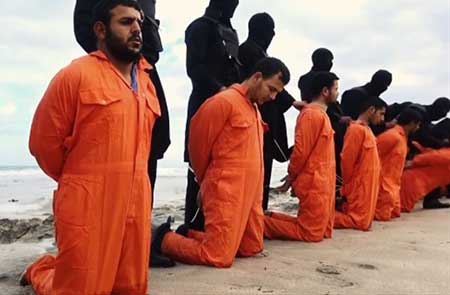 Egyptiens décapités: Hollande et al-Sissi demandent la réunion du Conseil de sécurité.