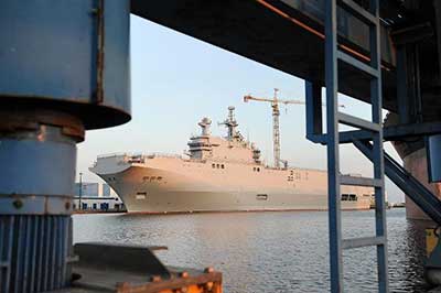 Livraison des navires Mistral: «les conditions toujours pas réunies», selon Hollande. Livraison des navires Mistral: «les conditions toujours pas réunies», selon Hollande