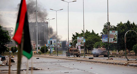Libye: nouvelles violences à Benghazi, l’ONU offre un plan de sortie de crise. Libye: nouvelles violences à Benghazi, l’ONU offre un plan de sortie de crise