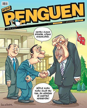 Turquie: 11 mois de prison pour des caricaturistes ayant «insulté» Erdogan. Turquie: 11 mois de prison pour des caricaturistes ayant «insulté» Erdogan