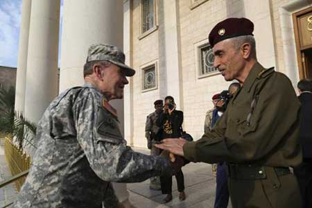 Irak: le général Dempsey à Bagdad, l’armée aux portes de Tikrit
