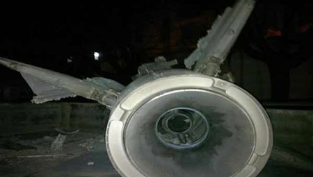 L’armée de l’air syrienne abat un drone américain.