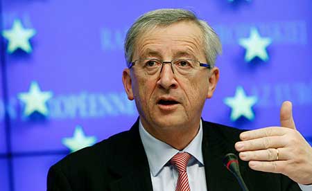 Juncker appelle à la création d'une armée européenne.