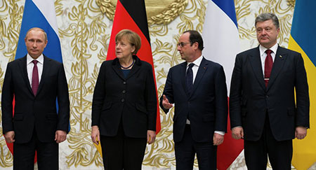 Accords de Minsk: Moscou exhorte Berlin et Paris à faire pression sur Kiev
