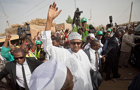 Muhammadu Buhari remporte la présidentielle au Nigeria.