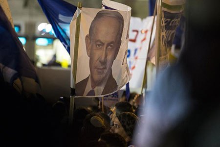 Législatives israéliennes: Netanyahou tente de séduire l'électorat de ses alliés. Législatives israéliennes: Netanyahou tente de séduire l’électorat de ses alliés