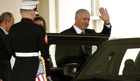 Nétanyahou est arrivé à Washington pour torpiller l'accord avec l'Iran. Nétanyahou est arrivé à Washington pour torpiller l’accord avec l’Iran