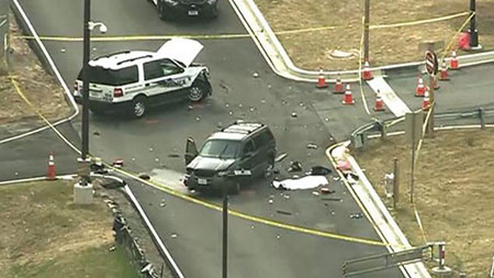 Etats-Unis: une tentative d’intrusion à la NSA fait un mort et 2 blessés. Etats-Unis: une tentative d’intrusion à la NSA fait un mort et 2 blessés