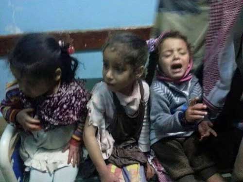 «La fermeté» des Al-Saoud contre les enfants du Yémen. «La fermeté» des Al-Saoud contre les enfants du Yémen (photos)