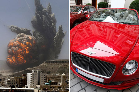 Un prince saoudien a promis 100 Bentley aux pilotes ayant bombardé le Yémen
