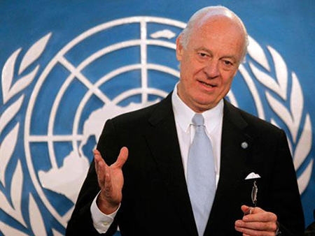De Mistura : L’Iran invité aux consultations de Genève sur la Syrie De Mistura : L’Iran invité aux consultations de Genève sur la Syrie