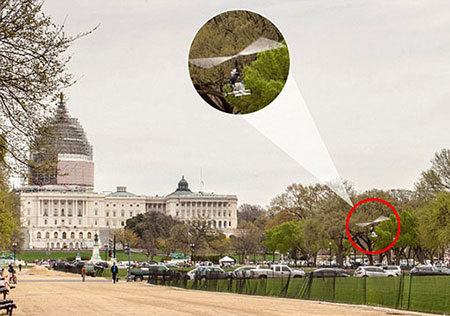 USA: contre la corruption, un homme atterrit en hélicoptère au Capitole. Nouvel incident sécuritaire aux USA: un homme atterrit en hélicoptère au Capitole
