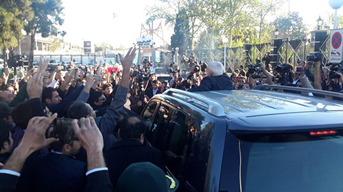 Les Iraniens célèbrent l’accord sur le nucléaire (photos)
