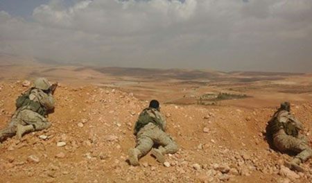 Visite spéciale aux combattants du Hezbollah au Qalamoun (1). Visite spéciale aux combattants du Hezbollah au Qalamoun