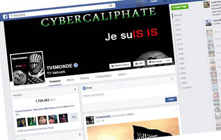 La chaîne francophone TV5Monde piratée par des individus se réclamant de «Daech»
