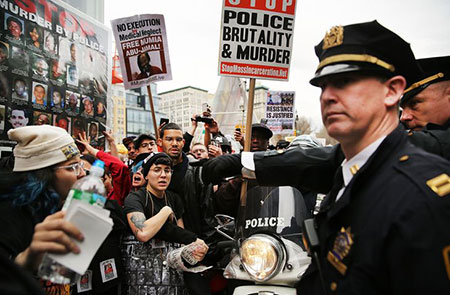 Manifestations contre les violences policières aux Etats-Unis. Manifestations contre les violences policières aux Etats-Unis