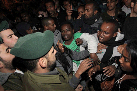 Racisme en «Israël»: nouvelles manifestation des Ethiopiens Racisme en «Israël»: nouvelles manifestation des Ethiopiens