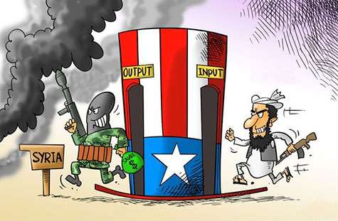 Les mercenaires de la CIA en Syrie coûtent un milliard de dollars par an.