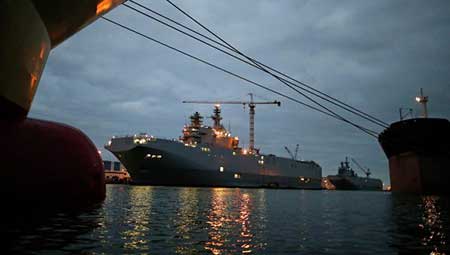 La non-livraison des Mistral coûtera 1,2 Md USD à la France
