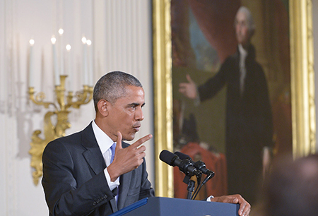 Barack Obama défend l'accord «historique» avec l'Iran Barack Obama défend l’accord «historique» avec l’Iran