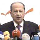 Michel Aoun: résister est un droit assuré par la charte des Nations Unies.