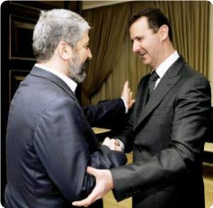 Mechaal rencontre Al Assad en Syrie