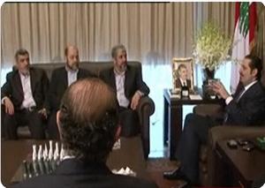 Mechaal rencontre séparément les deux présidents Sleimane et Hariri 
