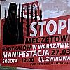 Pologne emboîte le pas de la Suisse...“Europe for the Future” proteste contre les minarets à Varsovie