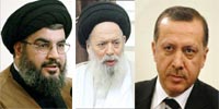 Erdogan a présenté ses condoléances à Sayed Nasrallah pour le décès du Sayed Fadlallah 