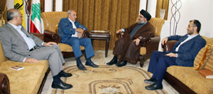 Entretien entre Sayed Nasrallah et le président Berri 