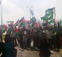 Istanbul: un convoi pour Gaza rend hommage aux victimes du Mavi Marmara 
