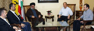 Sayed Nasrallah s’entretient avec le général Aoun