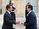 Hariri reçu par Nicolas Sarkozy
