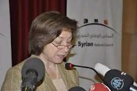 Syrie: La porte-parole du CNS admire