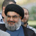 Les photos de Sayed Nasrallah lors du rassemblement de protestation contre le film islamophobe 
