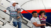 Portugal: arrivée de 74 réfugiés syriens réclamant l’asile politique