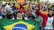 Brésil: des manifs contre le Mondial 2014 pour «un pays plus juste»
