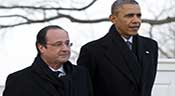 Hollande et Obama vantent l’amitié franco-américaine
