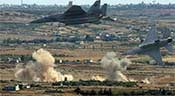 Raid israélien contre des cibles du Golan occupé
