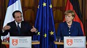 Hollande et Merkel haussent le ton pour la présidentielle en Ukraine
