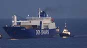 Armes chimiques syriennes: arrivée d’un bateau dans un port italien
