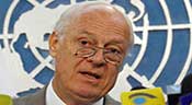Syrie: Staffan de Mistura succédera à Brahimi comme médiateur de l’ONU
