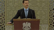 Le président al-Assad prête le serment constitutionnel 
