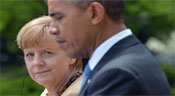 Espionnage: Obama tente de rétablir sa relation avec Merkel