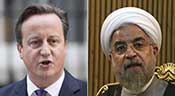 Face à la menace de «Daech», rencontre historique entre Cameron et Rohani