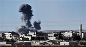 Syrie: combats de rue à Kobané et nouvelles frappes