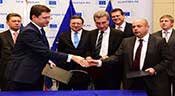 Gaz: Russie, Ukraine et UE trouvent une issue provisoire au conflit
